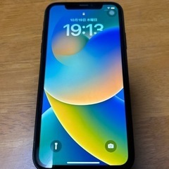 UQモバイルを使ってました　iPhone XR 64ギガ