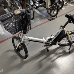 【ネット決済】SANYO サンヨー 折りたたみ 電動アシスト 自転車