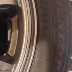 （受け渡し予定者が決まりました）スタッドレスタイヤ　155/65R14　売ります