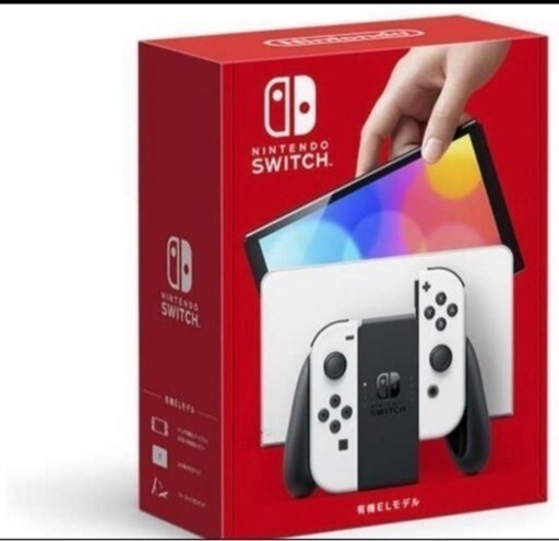 ニンテンドーSwitch有機ELモデルホワイト箱付き完品