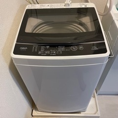 AQUA (アクア) 全自動洗濯機 5.0kg 送風 乾燥機能付き 一人暮らし 