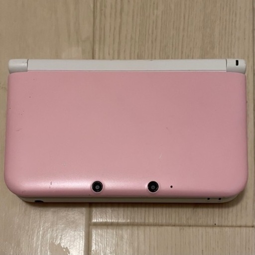 ソフト2本付き❗️Nintendo 3DSLL ピンク×ホワイト 本体＋SDカード