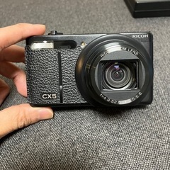 RICOH CX5 動作確認済み 動作確認済 RICOH リコー CX5 デジカメ ブラック