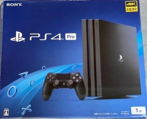 ※値下げしました！PlayStation4 Pro ジェット・ブラック 1TB CUH-7200BB01 動作確認済み