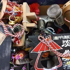 昭和レトロ　当時物　キーホルダー　　大量　まとめて　日本　観光地...