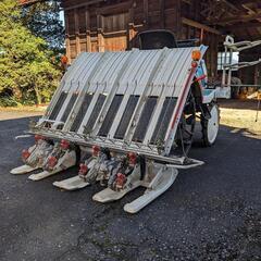 クボタ 田植え機 4条植え SPJ400 あぜごえシフト クランク式