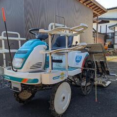クボタ 田植え機 4条植え SPJ400 あぜごえシフト クランク式