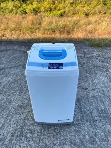 高価値セリー ‍♀️☘️大阪市から阪南市まで配達設置無料‍♀️日立洗濯機5キロ保証有り 洗濯機