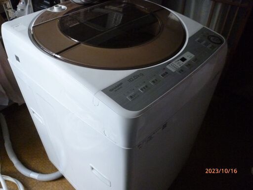 洗濯機　シャープ　１０ｋｇ　大容量