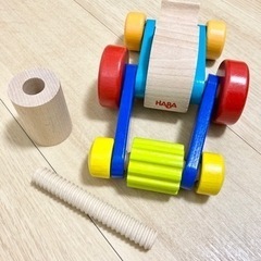 HABA 組み立て　ブルドーザーなど