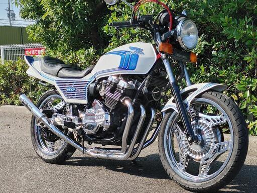 CBX400F NC07 フルメッキ カスタム車両 実働セル１NCフレームNCエンジン 極上車両 車検３年付き CBX400F NC07 フルメッキ カスタム車両 実働セル1NCフレームNC