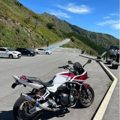 CB1300 SF SB SC54 チタンスリップオンマフラー