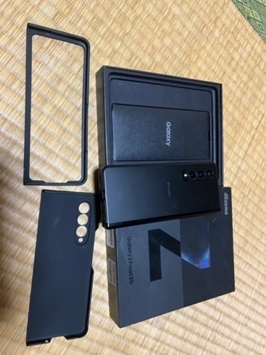 Samsung galaxy Z FOLD3 SIMフリー Galaxy Z fold3 au版 simフリー