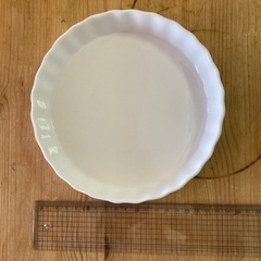 グラタン皿　ホワイト　