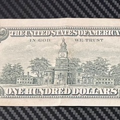 旧紙幣 アメリカドル 100ドル札 1985年各一枚ずつの200ドル