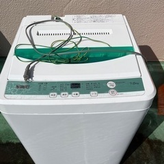 ジャンク品　2019年製　洗濯機