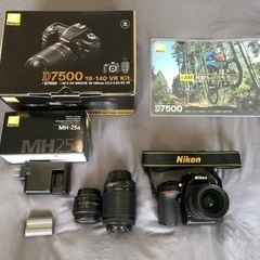 【ネット決済・配送可】【Nikon D7500 その他付属品】美品