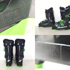 ノルディカ 27-27.5cm スキーブーツ Trend 3 アウトソール 315mm A表記 ブラック×グリーン 3バックル NORDICA 札幌市 北区 屯田店