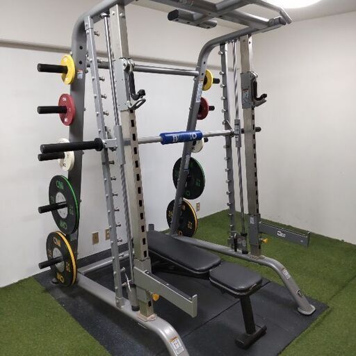 タフスタッフ ハーフラック スミスマシン CSM-600 ベンチプレートシャフト タフスタッフ ハーフラック スミスマシン CSM-600 ベンチプレート