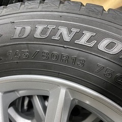 🚗【車の冬支度!】 軽用13インチ スタッドレス＆アルミ 付 2【カー用品･ホイール買取アールワン田川】