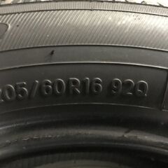 TOYO GARIT GIZ 205/60R16 16インチ スタッドレス 4本 19年製 バリ溝 