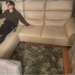 大型L字ソファー使用期間2年【値下げ中】