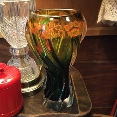 マルティグラスの花瓶【F00184】