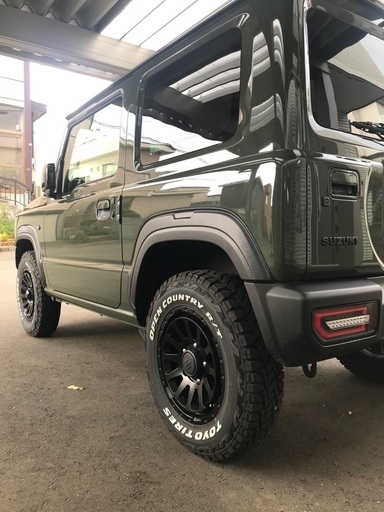 ☆週末限定価格☆新型ジムニーjb64専用 9mmオーバーフェンダー