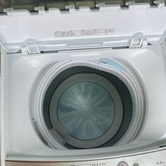 【2022年製】アクア AQW-S4M 全自動洗濯機 (洗濯4.5kg) ホワイト　リサイクルショップ宮崎屋　佐土原店　24.9.15F
