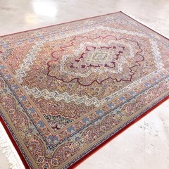 【売約済】カーペット 絨毯 イラン製 ビッグサイズ 204cm×...
