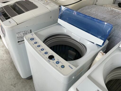 洗濯機の分解クリーニング行っています！配送設置込み　ハイアール5.5K洗濯機　2018年製　分解クリーニング済み！！