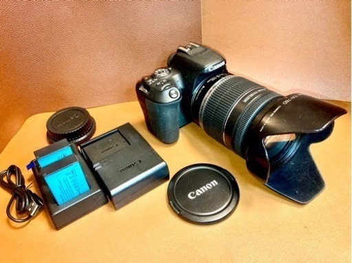 Canon EOSkiss X9 ズームレンズ18-200mm バッテリー4個