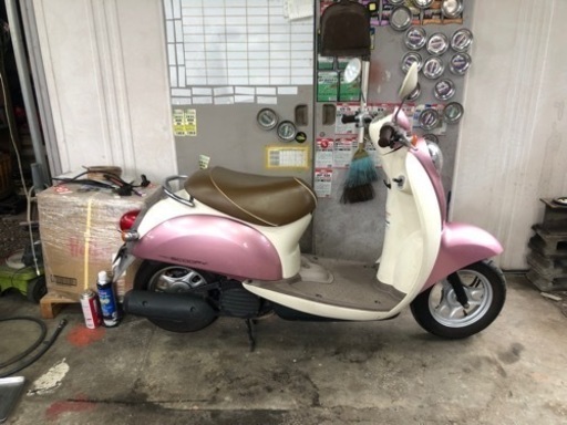 お買い上げいただきました、ありがとうございます。可愛い原付クレアスクーピー好調　すぐ乗れます