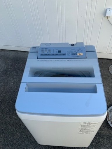 パナ9k洗濯機 2016年 簡易清掃