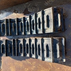 コンバイン　ゴムキャタ　キャタピラ　ゴムシュー　農機