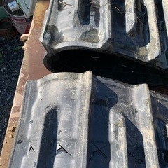 コンバイン　ゴムキャタ　キャタピラ　ゴムシュー　農機