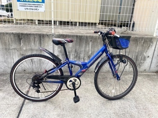 ブリジストン 26インチ 6段変速 子供用 男の子 中古 自転車 マウンテンバイク