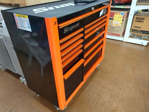 引取限定】スナップオン Snap-on KRA4813DKPSS ロールキャブ 工具箱