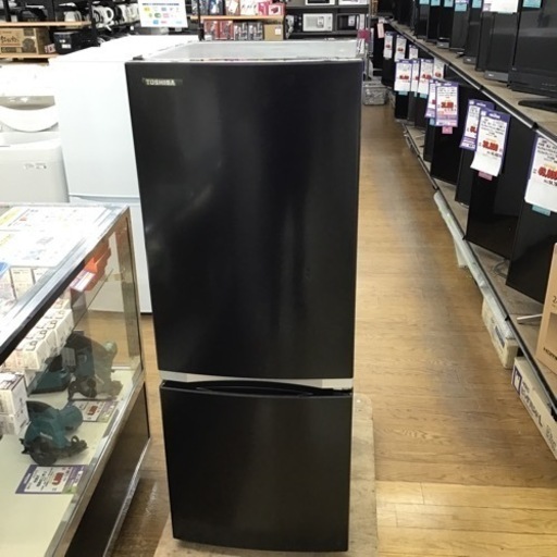 #J-44【ご来店頂ける方限定】TOSHIBAの2ドア冷凍冷蔵庫です