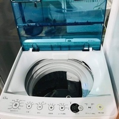 ハイアール洗濯機　2018年式　引き渡し日11月1日~11日
