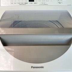 Panasonic 10kg 全自動洗濯機 泡洗浄　ホワイト 