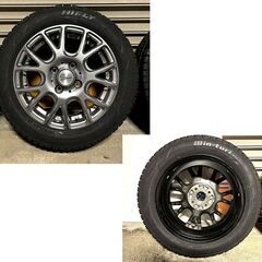Verthandi YH-M7V 14x4.5 45 100x4 LLIC GRAY + HIFLY Win-turi 212 155/65R14 75T スタッドレス　冬 Verthandi YH-M7V 14x4.5 45 100x4 METALLIC GRAY + HIFLY Win-turi