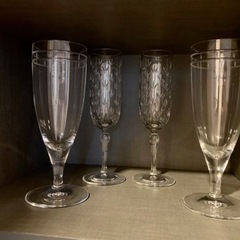 Tiffany シャンパングラス セット