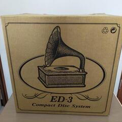 希少　PHONOGRAPH 蓄音機型　CDプレイヤー　箱付き 希少 PHONOGRAPH 蓄音機型 CDプレイヤー 箱付き