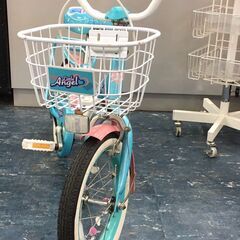 ジュニア　子供自転車　リトルエンジェル　ブルー系　14インチ