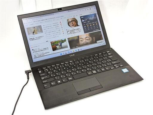 送料無料 Windows11 Office 高速SSD256 13.3インチ おまけ有り 中古ノートパソコン SONY VJPB11C11N 第6世代i5 8GB 無線 Bluetooth カメラ