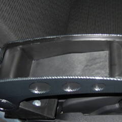 汎用跳ね上げ式アームレスト用ハイゼットジャンボ専用ブラケット 、500，510　前期、後期用。アームレスト組み付け品