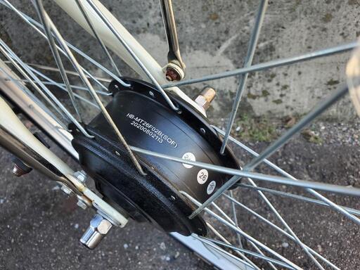 B161 電動アシスト自転車☆サイモトEVA PLUS☆6段変速☆26インチ