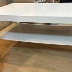 IKEA ローテーブル白