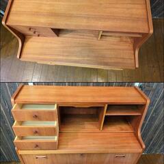 デンマーク製 ビンテージ ライティングビューロー 鍵付き【引取限定・現状渡し】カグマニア